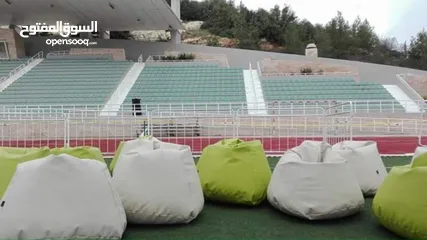  17 بفات beanbags لداخل البيت والحديقة والمكتب واعياد الميلاد والمؤتمرات ، نصنع ال beanbags  منذ 2003