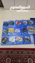  7 sony 4 fat clean With 14 cd and controller