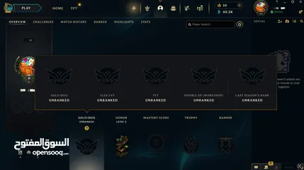  2 New account for league of legends