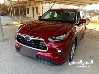  19 للبيع تويوتا هايلاندر 2020 خمري فحص كامل بسعر 29950 دينار