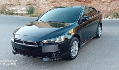  26 متسوبيشي لانسر فراشة موديل 2015 فحص مرفق مع الصور بحالة الوكاااااالة  ماشية 49 الف km  أصلي