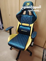  2 كرسي قيمنق فخم جدا غني عن التعريف استخدام  شهر cougar armor one