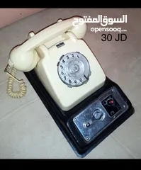  23 تلفونات قرص وتلفونات ارضي (كبسات) مميزة. الاسعار على الصور.