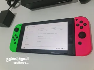  6 Nintendo Switch V2 - طقم كامل