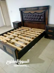  9 غرفة نوم خشب لاتيه بحالة ممتازة بدون تواليت تخت وخزانة و2 كومدينة بدون تواليت