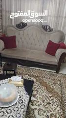  1 طقم كنب شبه جديد للبيع