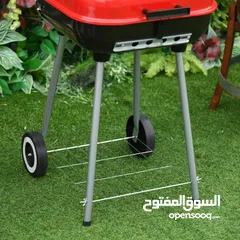  5 منقل شواء الفحم كانون شوي الحجم الكبير  بغطاء زرب متنقل للحديقة والرحلات
