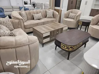  2 اطقم ضيوف 7 مقاعد تشطيب عالي مكفول 3سنوات بسعر الجملة شامل التوصيل والتركيب داخل عمان