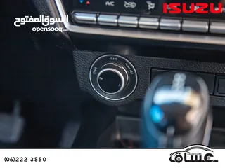  16 Isuzu D-Max 2022 Ls   البكب وارد و كفالة الشركة و قطع مسافة 74,000 كم فقط