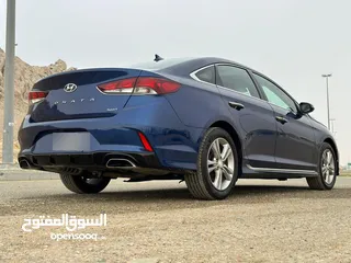  22 سوناتا 2019 sonata 2019 sport أمريكي نظيف جدآ ممشى قليل