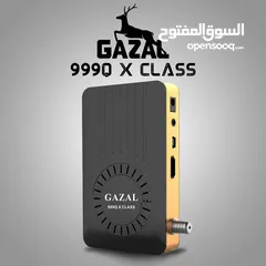  1 ريسيفر غزال الجديد GAZAL 999X CLASS مع فلاشة 5G هدية عروووض