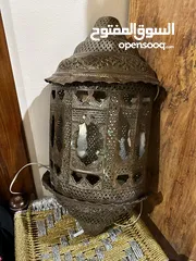  1 Antique Copper Wall Lamp