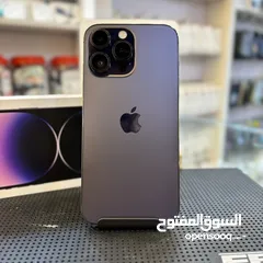  1 iPhone 14 Pro Max 256GB battery 90% ‎‏‎ايفون 14 برو ماكس ذاكرة تخزين 256 جيجا بطارية  90٪مع كرتونه