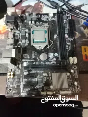  1 بورد gah81ms2h ddr3 مع معالج i3 جيل رابع