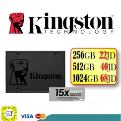  1 افضل الاسعار على 256G SSD KINGSTON KC600   وخدمة التركيب والسفتوير 