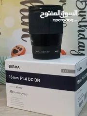  8 عدسات سوني و سيجما Sony Lens 85mm F1.8, Sigma 16mm & 30mm F1.4