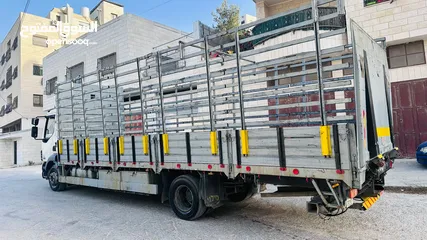  6 داف شصي طويل  2013  55-220 لون ابيض عاجي متوفر للبيع بسعر ممتاز  Daf Lf 55-220 شاحنه بوزن فارغ 8600