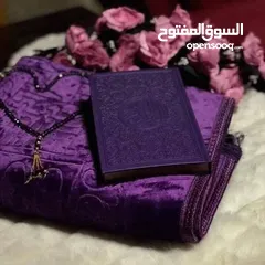  2 بكجات صلاة جملة ومفرق / سجادة صلاة + مصحف + مسبحة