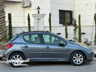  7 بيجو 207 مميزه بحالة الوكالة بسعر مغري جدا