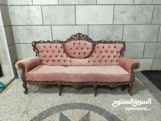  1 كنب كلاسيكي قديم انتيكا