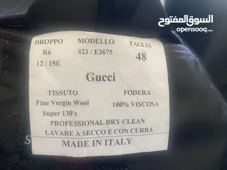  4 بدلة ايطالي ماركة ( Gucci)