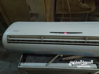  2 تكييف يونيون اير 3حصان بحاله المصنع  معاه الريموت والمسطره فقط بيع فقط بدون تركيب
