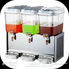  1 ماكينة تبريد العصير 3 برادات / Juice Dispenser cooling machine, 3