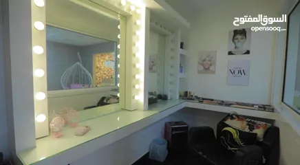  4 مركز تجميل للسيدات للبيع يعمل بشكل ممتاز تشطبيات فاخرة في اجمل مواقع خلدا للبيع لعدم التفرغ
