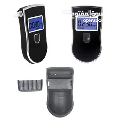  4 جهاز اختبار الكحول الرقمي الاحترافي  جهاز تحليل الكحول في التنفس ، جهاز تحليل الكحول في الشرطةAT-818