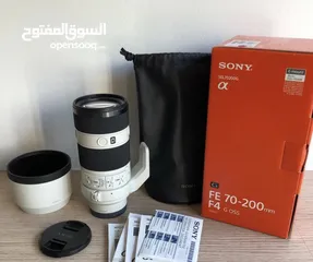  5 Sony FE 70-200mm F4 G OSS Full-frame E-mount Lens SEL70200G