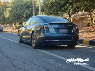 9 تسلا 2022 فحص كامل 7 جيد ماشية 25 الف مميزة جدا