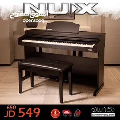  1 ديجتال بيانو Nux WK-400 Digital Piano جديد مع كرسي