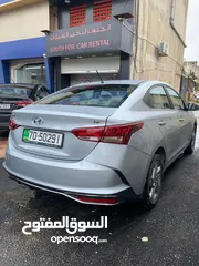  11 استأجر الان هونداي اكسنت موديل 2023 فل كامل اضافات باقل الاسعار فقط من الجنوب لتأجير السيارات