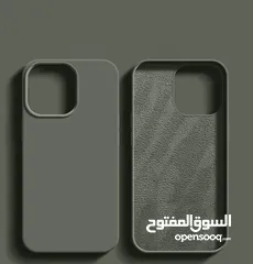  6 كفرات IPhone سيليكون مبطنة من الداخل - جودة عالية