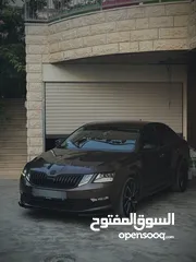  2 سكودا أوكتاڤيا 2019 للبيع لون بني دفع امامي السيارة ماطور 2000 بنزين عداد ديجيتال بصمة شاشة