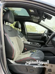  5 هونداي توسان NLine ترخيص 2022 محرك 1600 هايبرد plug in/يقطع على الشحنه 65 كيلو متر  271 حصان