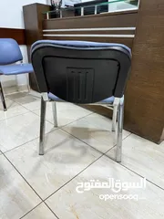  7 كراسي ومكتب وكاونتر للبيع
