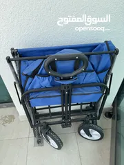  2 Large folding cart