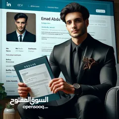  2 بنقدم افضل سيره ذاتيه (CV ) بكل احترافية وتسليم ومتابعة اقل من  24 ساعه