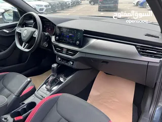  7 سكودا كاميك Monte carlo ترخيص 2020 محرك 1500 بنزين جير أوتوماتيك 150 حصان لون بترولي