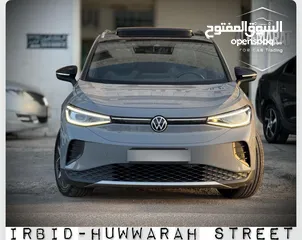  6 فولكسفاجن ID.4 CROZE PRO 2022 بحالة الزيرو جمرك اليووووم اعلى صنف للبيع وبسعر مغررررييي