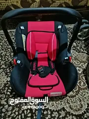  2 عرباية أطفال  Elevenflo + Car seat، عرباية توأم ماركة Juniers