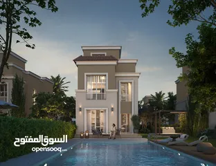  4 Sh للبيع svilla 239م (5غرف) بجوار مدينتي بسعر لقطة