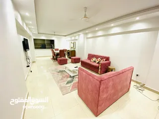  3 Code 720 h   شقة فندقية في المهندسين شارع المسجد الأقصى ، الدور الثاني، مساحة 210 متر