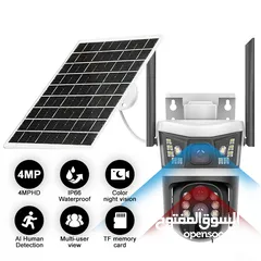  4 V380 4G SOLAR CAMERA 10X ZOOM TWO WAY AUDIO