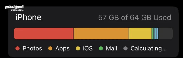  6 Iphone xs 64gb 75%