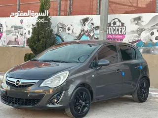  8 اوبل كورسا خاليه من الحوادث للبيع نص بنص او كاش