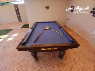  3 طاولة بلياردوا  للبيع  نظيفه