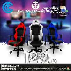  1 كرسي جيمنج Gaming Chair Alpha GC-182