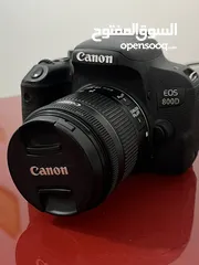  3 كاميرا Canon كانون 800d  مستعملة بحالة ممتازة